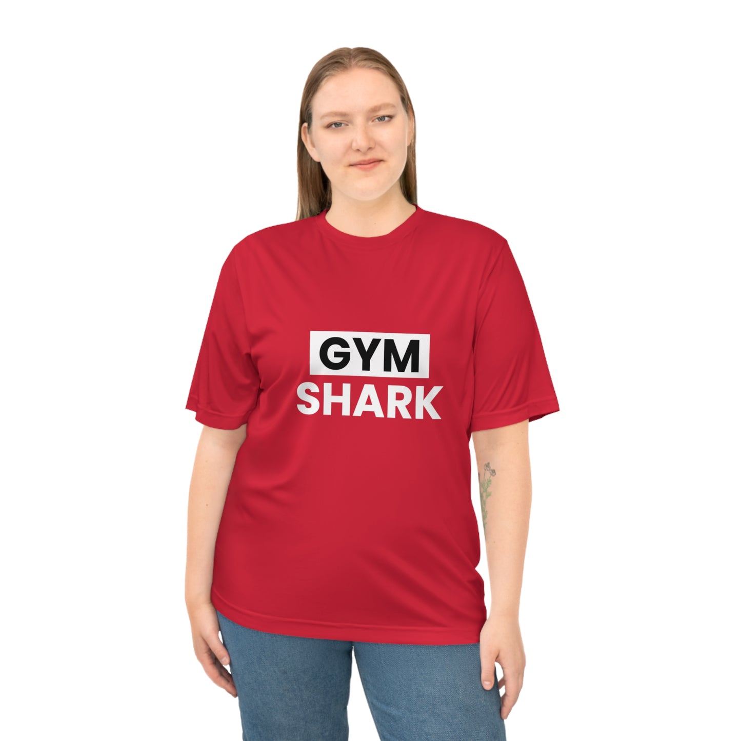 T Shirt for Gym Sharks  - High-Performance Athletic Wear, Comfort Fit for Gym Enthusiasts, Great Fitness Gift