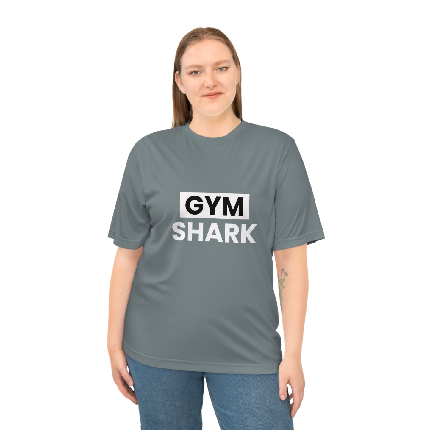 T Shirt for Gym Sharks  - High-Performance Athletic Wear, Comfort Fit for Gym Enthusiasts, Great Fitness Gift