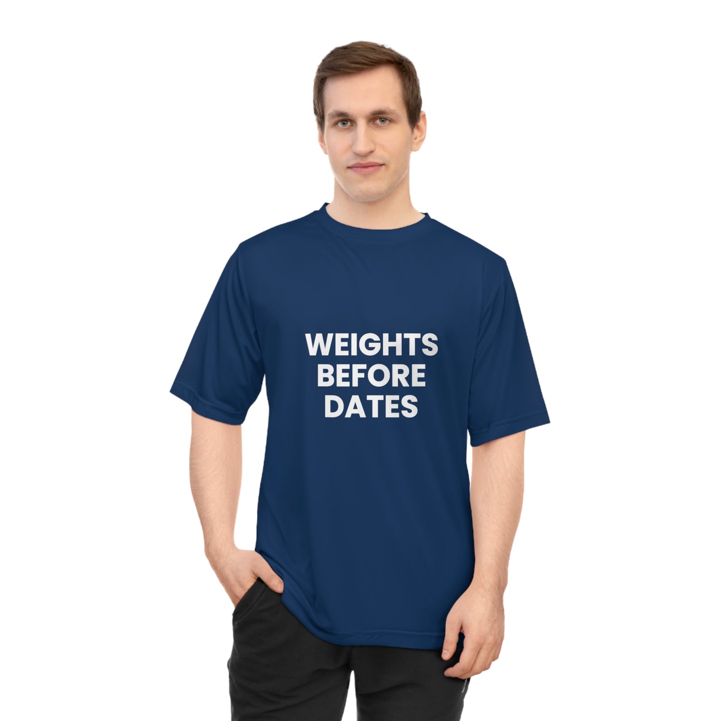 Weights before dates gyn t-shirt