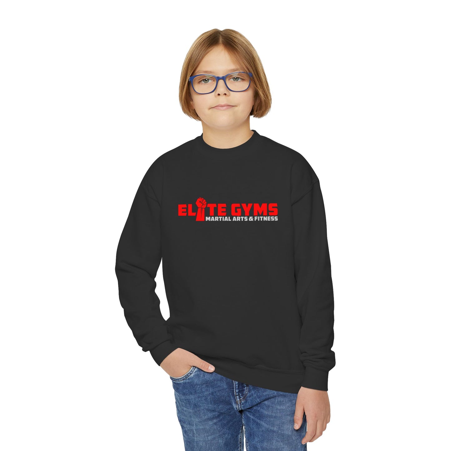 Elitegyms Youth Crewneck Sweatshirt