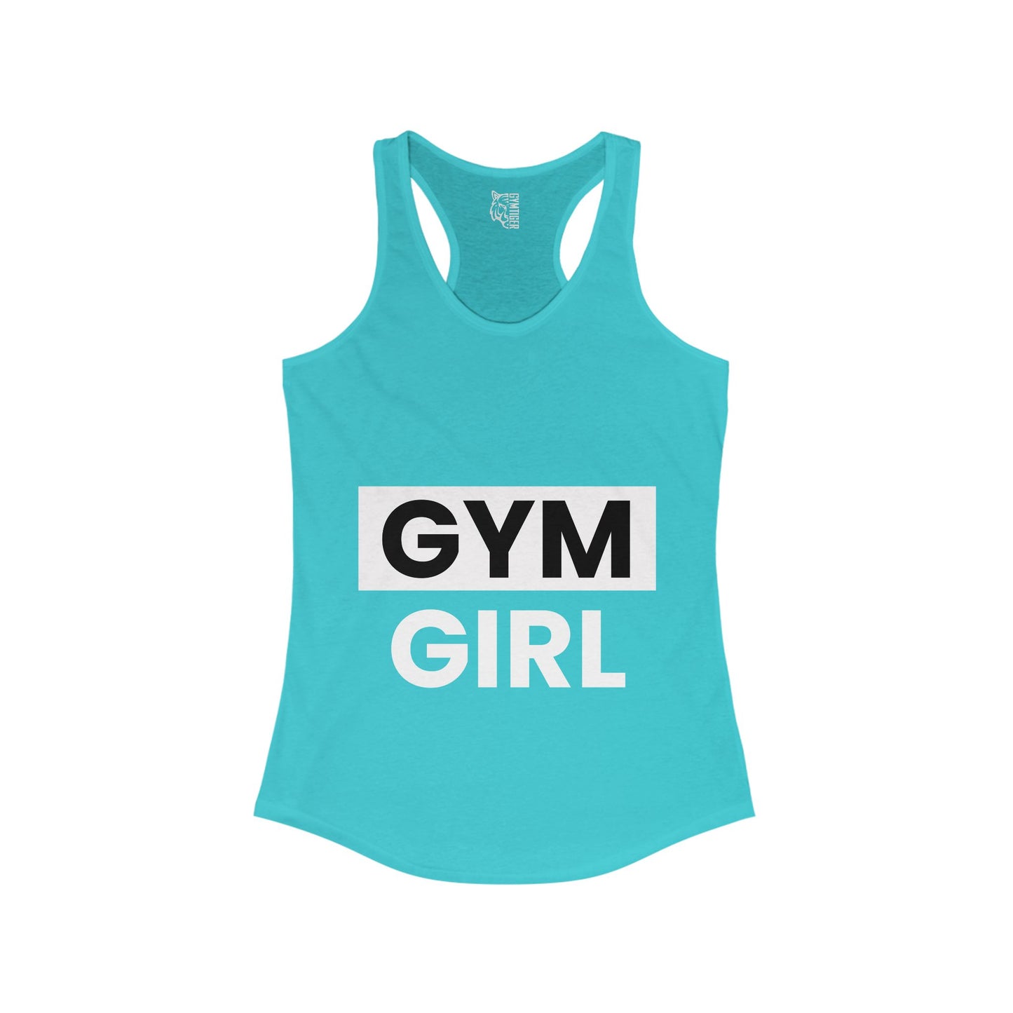 Gym Girl Racerback Tank, Inspirational Fitness Workout Clothing, Gift for Active Women