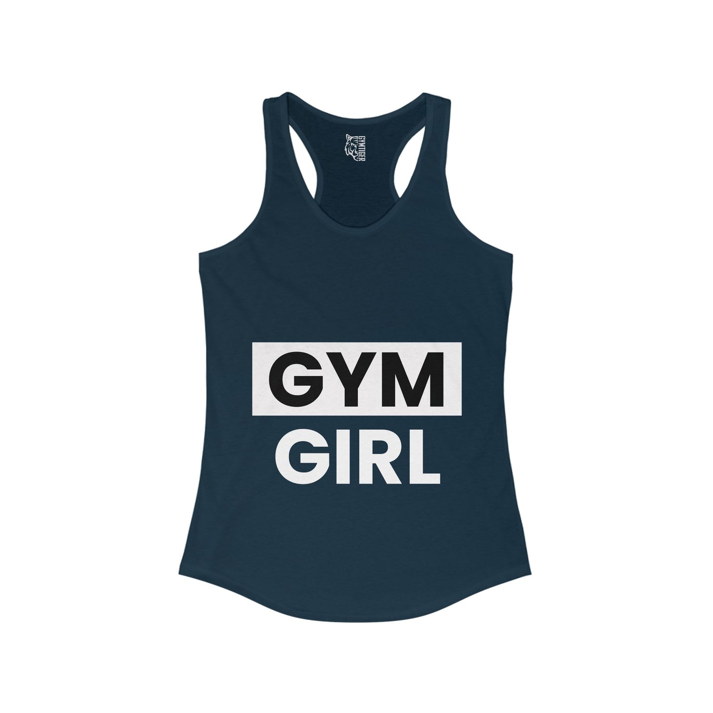 Gym Girl Racerback Tank, Inspirational Fitness Workout Clothing, Gift for Active Women