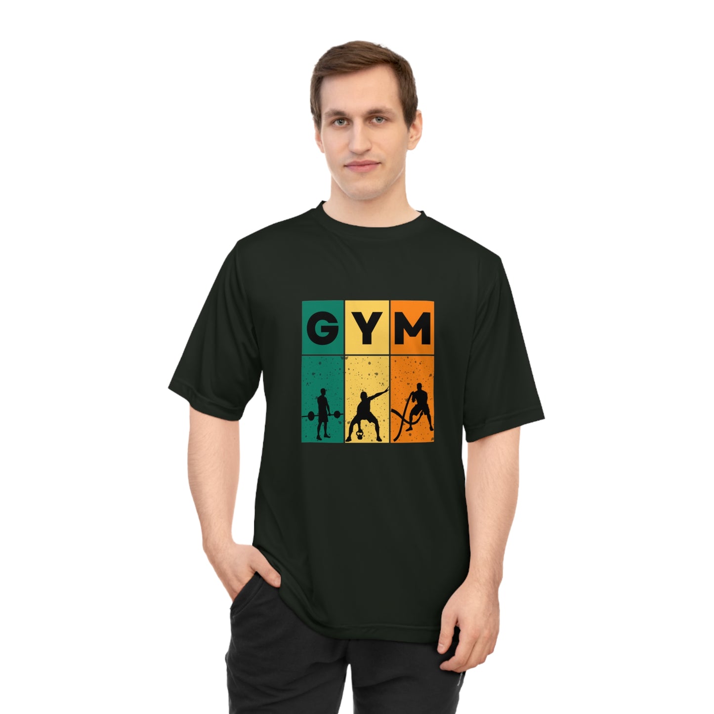 T Shirt - High-Performance Athletic Gym Tee, Moisture-Wicking Workout Shirt for Fitness Enthusiasts, Ideal Gift for Gym Rats