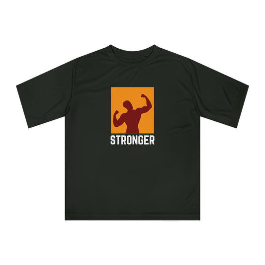 Motivational 'Stronger' T Shirt - Comfortable & Stylish Gym Apparel, Workout Tee for Daily Exercise, Great Fitness Enthusiast Gift